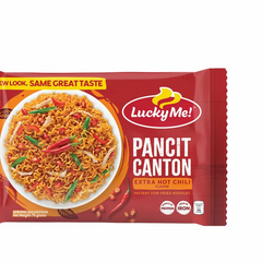Lucky Me Pancit Canton Noodles Extra Hot Chili - 75g