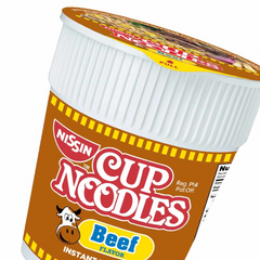 Nissins Cup Noodle Beef 60g