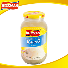 Buenas Sugar Palm Fruit Kaong In Syrup (White) - 340g