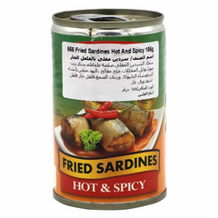 555 Fried Sardines Hot and Spicy 155gm