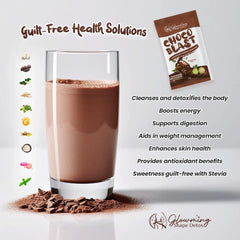 Glowing Shape Choco Blast Chocolate Powder Drink Mix – 200g (10 sachets x 20g)