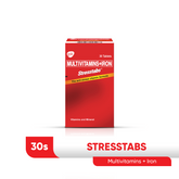 Stresstabs Multivitamins + Iron (30 Tablets)