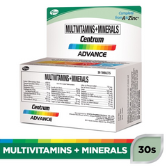 Centrum Advance Multivitamins + Minerals - 30s