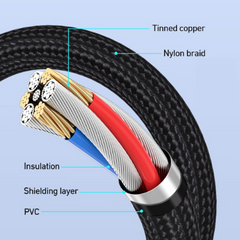 BWOO Metal Data Cable USB To Micro BO-X288V