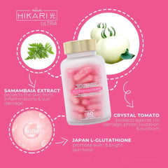 Beauty & U Hikari Ultra Premium Dietary Supplements - 60 Capsules