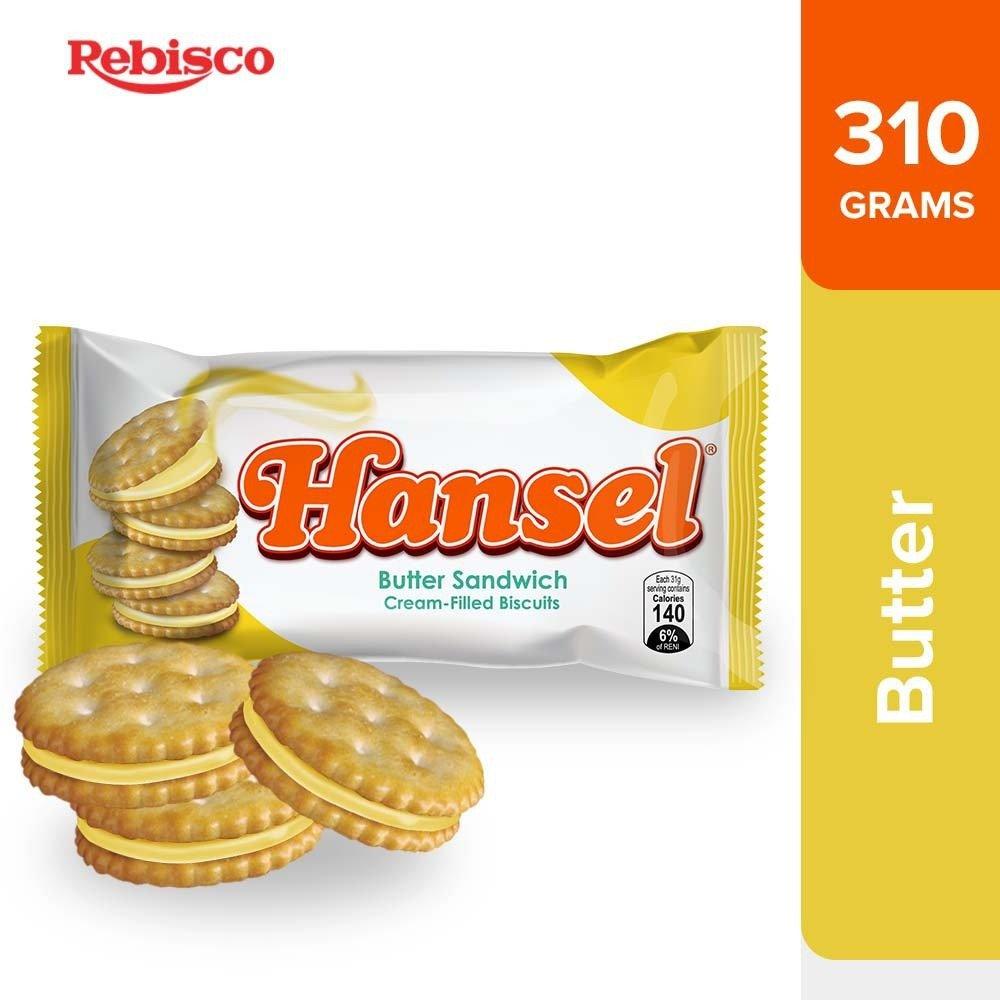 Hansel Butter Sandwich Cream Biscuits 10x31g - Pinoyhyper