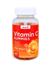 Mega C Vitamin C Gummies – Adult Immune Support Supplement (60 Gummies)