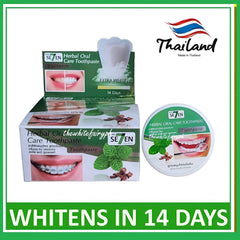 GREEN SE7EN Herbal Oral Care Whitening Toothpaste – 25g