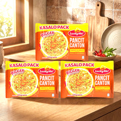 Lucky Me! Pancit Canton Sweet & Spicy KASALO Pack - 120g (3 Pcs Combo)