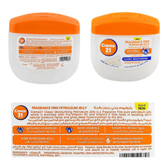 Creme 21 Classic Moisturising Fragrance-Free Petroleum Jelly – 300ml