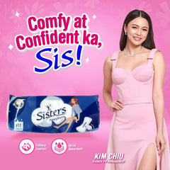 Sisters Pantyliner 8 pcs – Blue Pack (155mm)