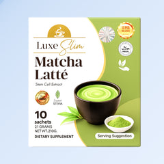 Luxe Slim Matcha Latte - 21g × 10 Sachets