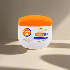 Creme 21 Classic Moisturising Fragrance-Free Petroleum Jelly – 300ml