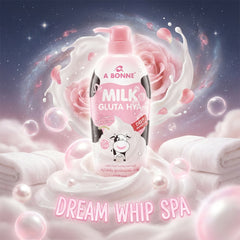 A Bonne Milk Gluta Hya Whip Shower Cream – 450ml