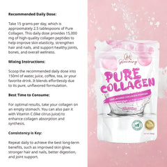Glowming Shape by CC Pure Collagen Unflavored Collagen Powder – 150g