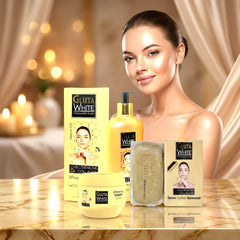 Gluta White Whitening & Brightening Complete Combo Pack