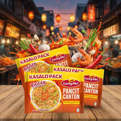 Lucky Me! Pancit Canton Sweet & Spicy KASALO Pack - 120g (3 Pcs Combo)