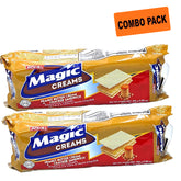 Jack 'n Jill Magic Creams Peanut Butter Cream Cracker Sandwich – 28g x 10 Packs (Combo Pack)