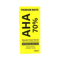 Premium White AHA 70% Booster Dose Serum – 30ml