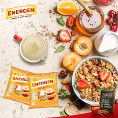 Energen Vanilla Nutritious Oat Cereal with Milk – 10 Sachets x 34g