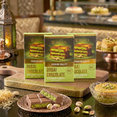 Belgica Premium Dubai Chocolate Pistachio Kunafa Filling 50g - 3 Pcs Combo
