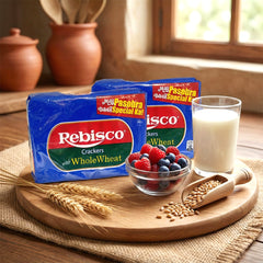 Rebisco Crackers Whole Wheat - 320g (Buy 1 Get 1 Offer)