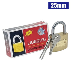 Lionqiyu Golden Padlock – 25mm
