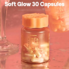 New Moon Soft Glow – S-Acetyl Glutathione, Rosehip, Collagen, Vitamins & Zinc – 30 Capsules (500mg)