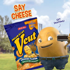 Jack 'n Jill V-Cut Potato Chips Cheese Flavor – 60g