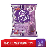 Oishi O-Puff Ube Cream Filled Marshmallow (24 x 3.5g – 84g)