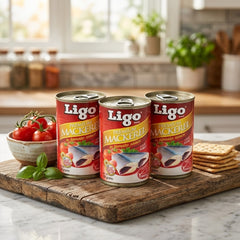 Ligo Premium Mackerel in Tomato Sauce with Chili – 155g × 3 Cans (Offer)