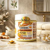 White Gold Turmeric Super Whitening Face & Body Scrub - 521 ml