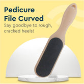 Double-Sided Curved Foot File | Pedicure Foot Rasp & Callus Remover