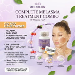 2NE2 Melaglow Complete Melasma Solution Combo