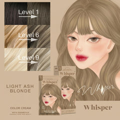 Kota Cosmetics Whisper Hair Color Set – Light Ash Blonde (100ml+100ml)