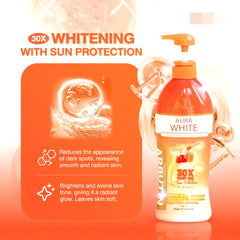 Deli Skin Aura White Body Lotion SPF50 PA++++ – 500ml