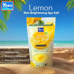 Yoko Lemon Spa Salt Body Scrub - 300g