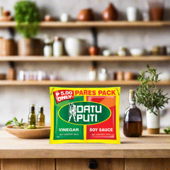 Datu Puti Vinegar + Soy Sauce Set (60ml each) Combo Pack