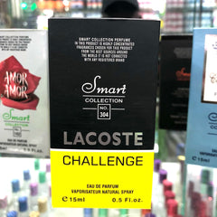 Smart Collection No. 304 Lacoste Challenge Eau de Parfum for Men – 15ml