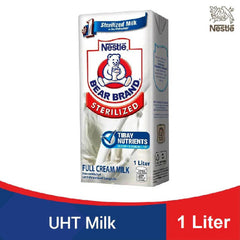 Nestle Bear Brand Sterilized Full Cream Milk - 1L