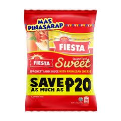 White King Fiesta Sweet Spaghetti & Sauce with Parmesan Cheese Set – 1.6kg