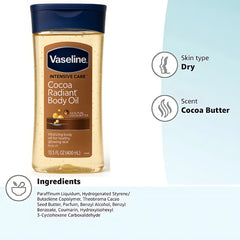 Vaseline Intensive Care Cocoa Radiant Body Oil – 400ml