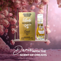 Smart Collection No. 306 Lady Million Eau de Parfum for Women – 15ml