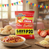 White King Fiesta Sweet Spaghetti & Sauce with Parmesan Cheese Set – 1.6kg