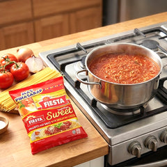 White King Fiesta Sweet Spaghetti & Sauce with Parmesan Cheese Set – 1.6kg