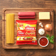 White King Fiesta Sweet Spaghetti & Sauce with Parmesan Cheese Set – 1.6kg