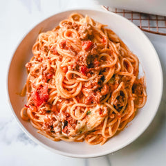 White King Fiesta Sweet Spaghetti & Sauce with Parmesan Cheese Set – 1.6kg