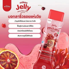 Mikeo Jelly Red C Zinc Asta Q10 – Blood Orange Flavor (30 Sachets x 15g)
