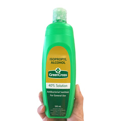 Green Cross Isopropyl Alcohol 40% Solution – 500 mL