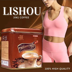 Lishou Slimming Coffee Drink - 15 Sachets × 10g